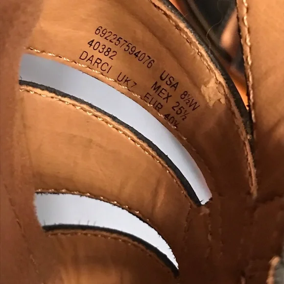 Thom McAn Black Sandals - Picture 5 of 8